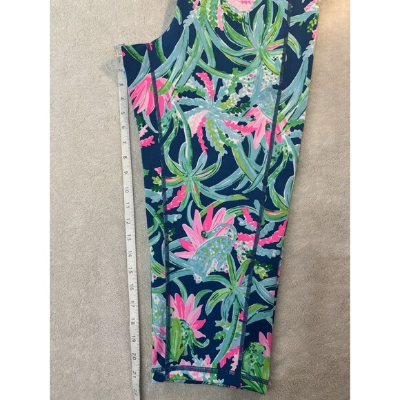 Lilly Pulitzer Luxletic Weekender Leggings Women's XXL Tropical Sweet Escape - Picture 10 of 12
